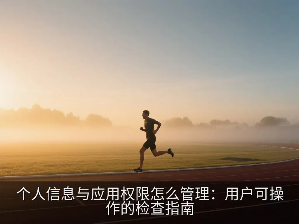 个人信息与应用权限怎么管理：用户可操作的检查指南