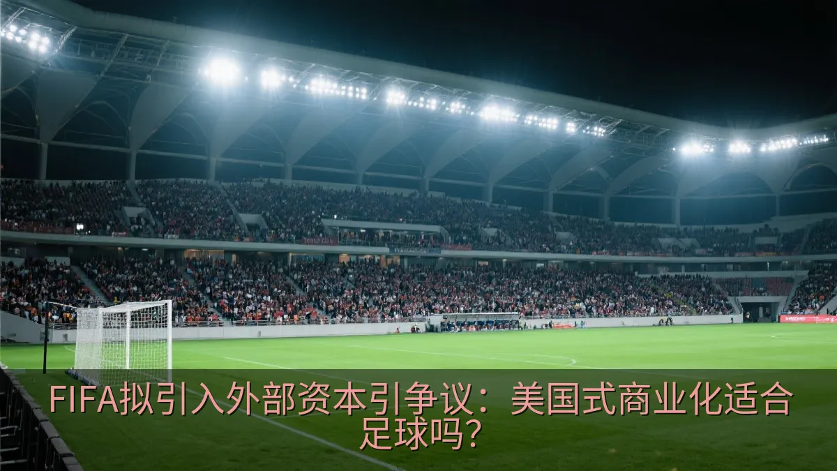 FIFA拟引入外部资本引争议：美国式商业化适合足球吗？