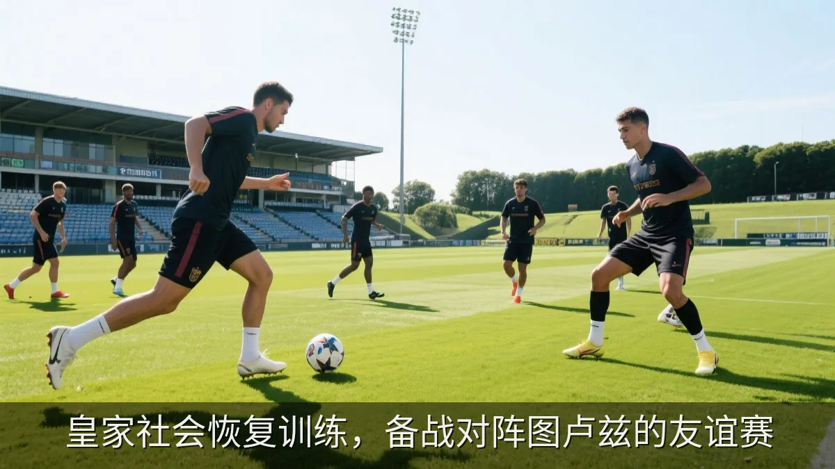 皇家社会恢复训练，备战对阵图卢兹的友谊赛